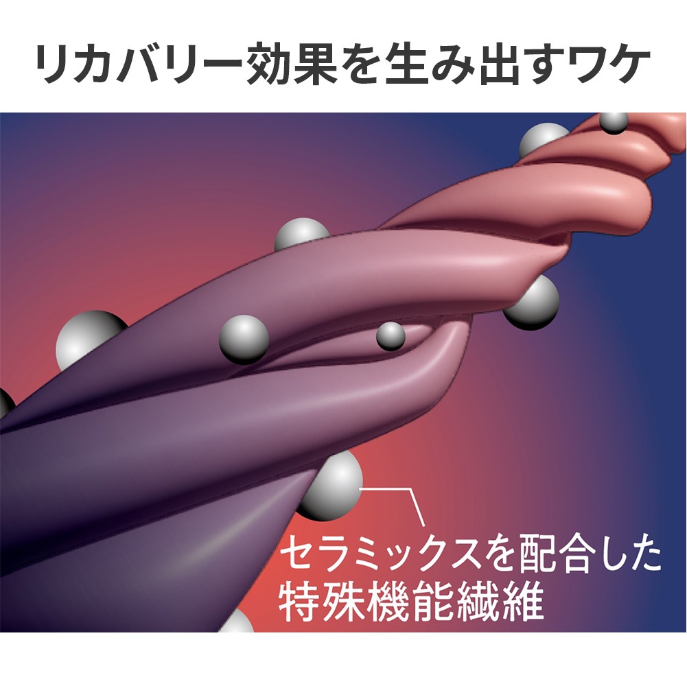 リカバリーケア メンズ7分丈パンツ