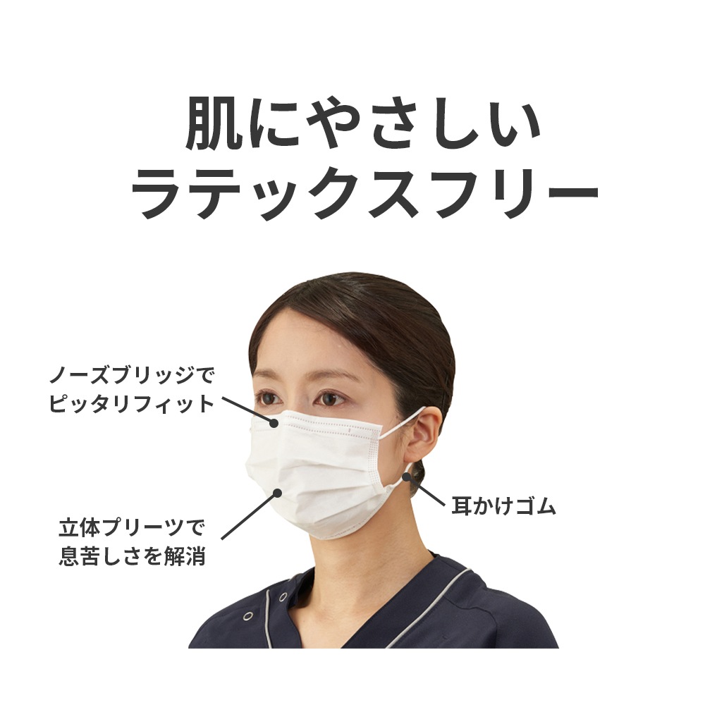 【サマーセール10%OFF】サージマスクCP 50枚入 可燃性ノーズブリッジ ケース