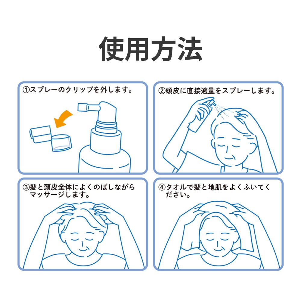 【母の日クーポン対象】100年快適生活 水のいらないドライシャンプー 200ml