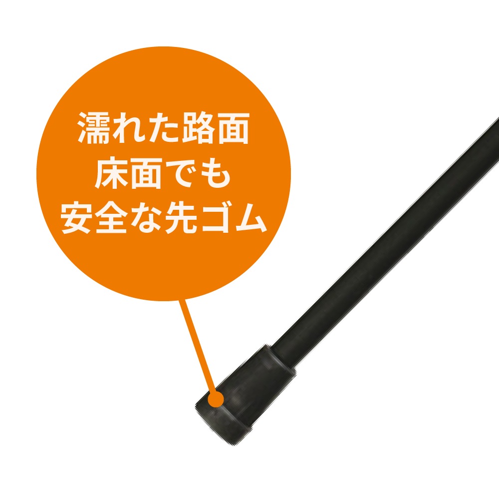 【杖先ゴムプレゼント】 ささえ 京友禅『波丸』雨にも負けず 4つ折伸縮ステッキ