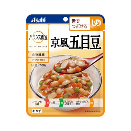 バランス献立 舌でつぶせる 京風五目豆 ｜ 食事関連,介護食品