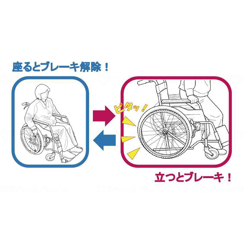立ち止まり君 AR－201BT ｜ 車椅子,自走式 ｜ 介護用品・福祉