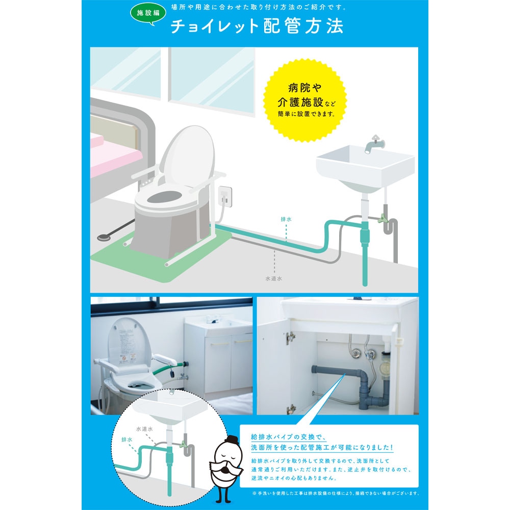 チョイレット介護用（便座3種） ｜ 排泄関連用品,ポータブル