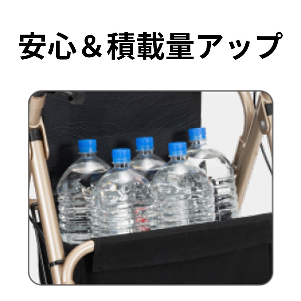【法人様限定・送料別途見積】歩行車ハッピー3 ミニ 抑速ブレーキ2