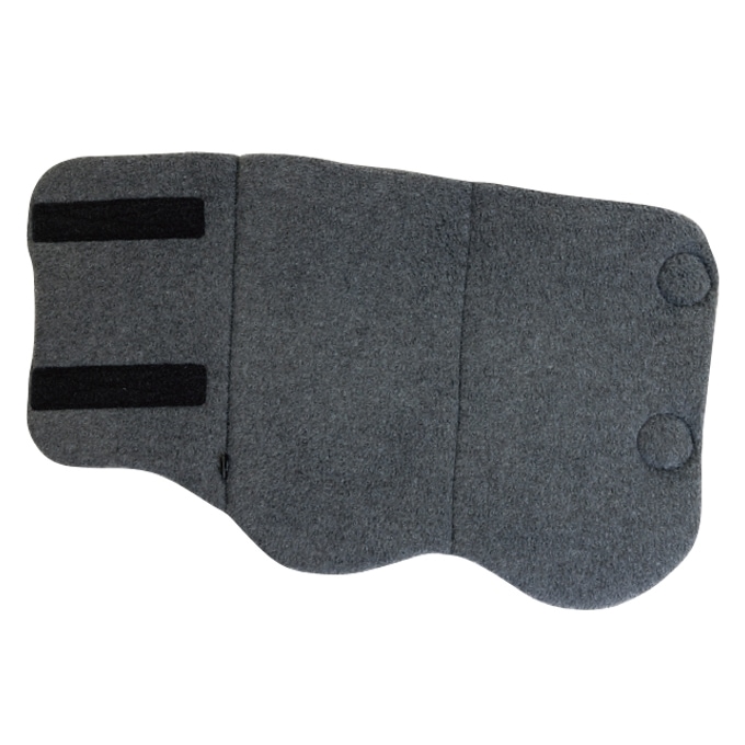 巻けるレッグウォーマー グレー 両足 ｜ 介護衣類・介護パジャマ