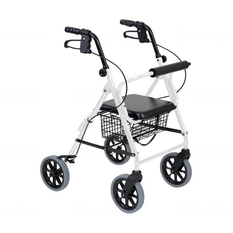 歩行車ハッピーⅡトール パールホワイト