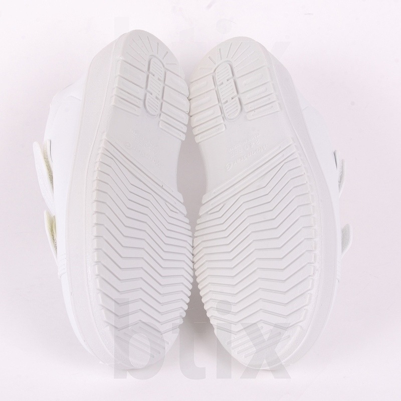 【超売れ筋・ムーンスター】Vステップ03 ホワイト