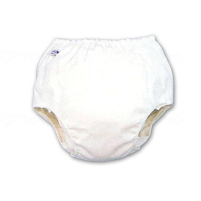 【サマーセール10%OFF】パンツ型おむつカバー[白][3L]