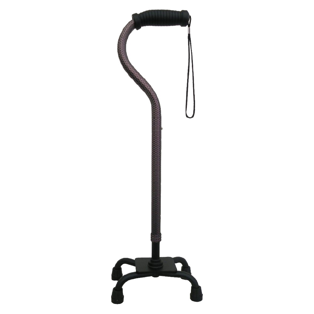 【母の日クーポン対象】ささえ 四点支持ステッキ 柄タイプ R08007