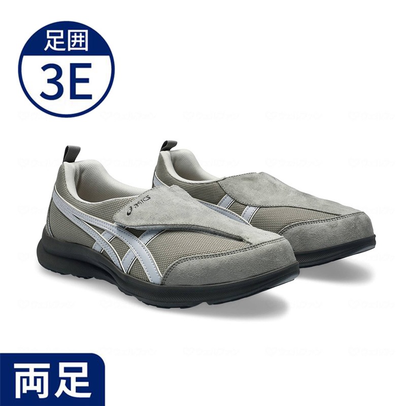 【アシックス】ライフウォーカー 1241A010 グレー×ライトグレー