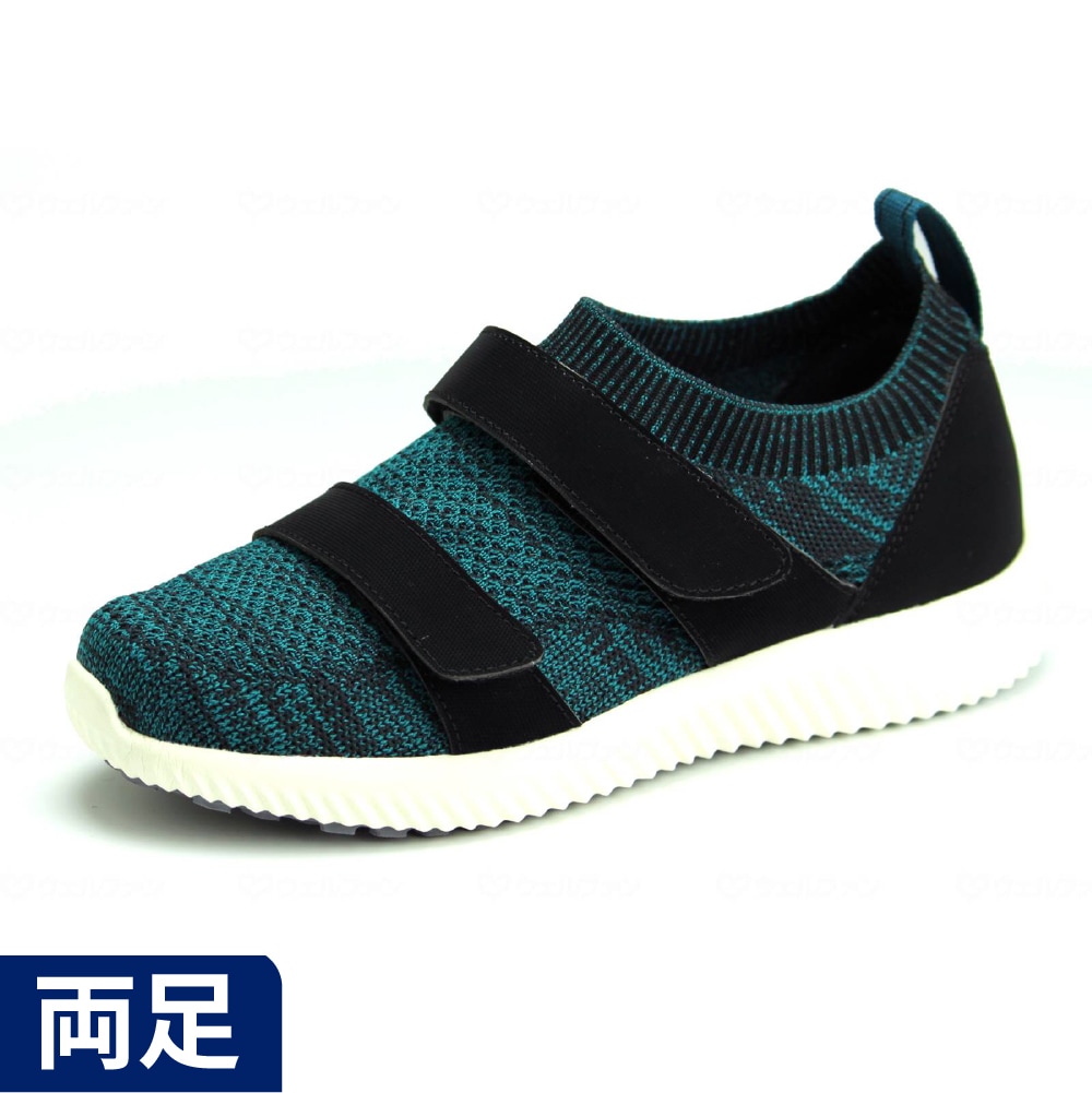 SaiSai FootMechanics WG120 ストレッチニットツーベルトスニーカー