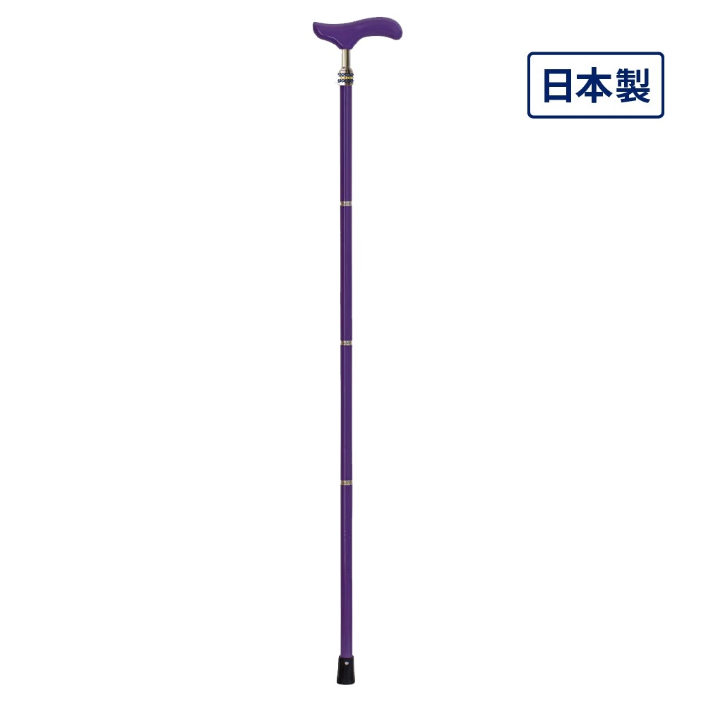 折りたたみステッキ Carry-04 パープル