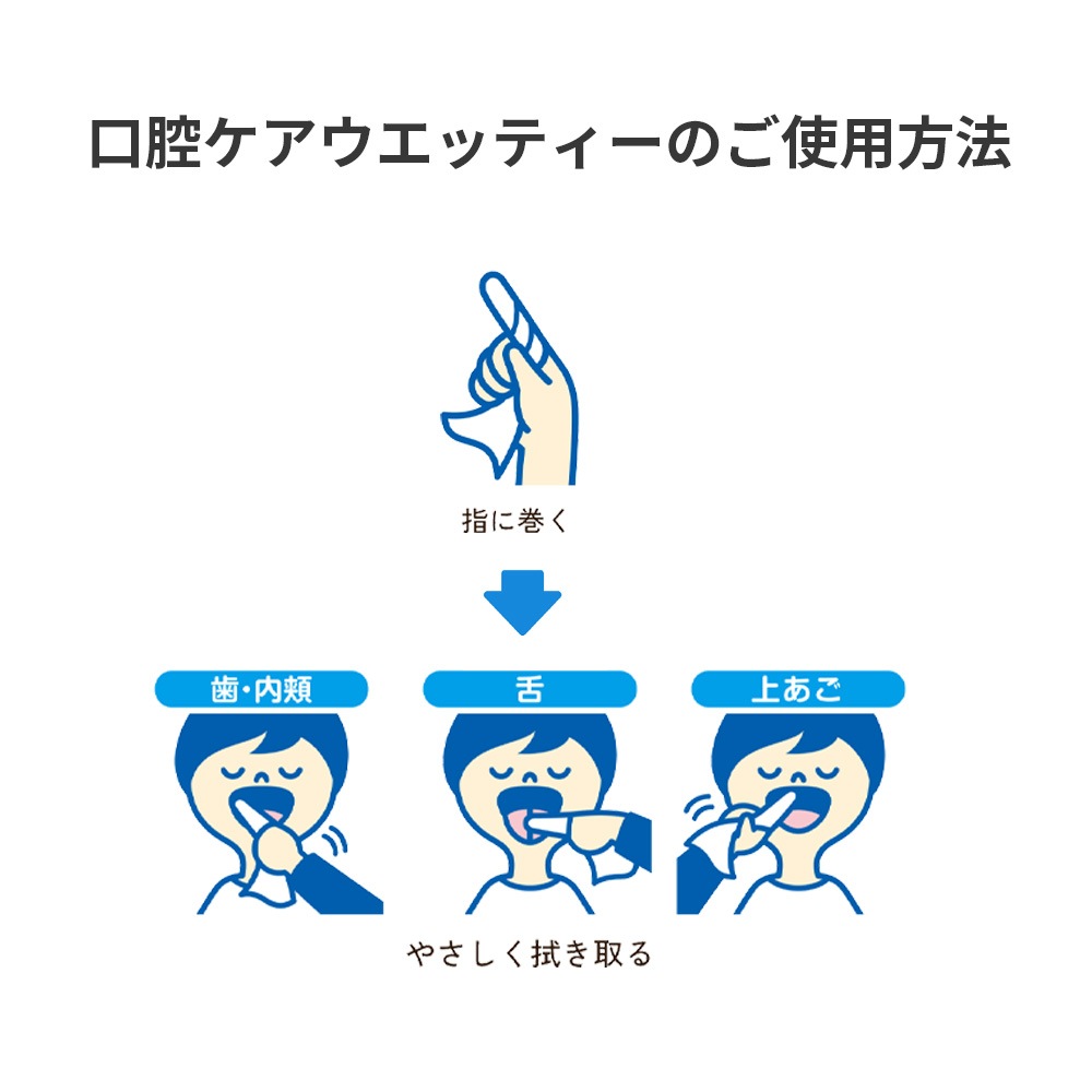 オーラルプラス口腔ケアウェッティーマイルド 100枚 ｜ 排泄関連用品