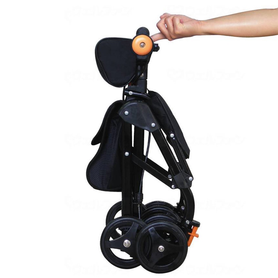 テイコブ ナノンDX チェックブルー ｜ シルバーカー・歩行器,シルバー