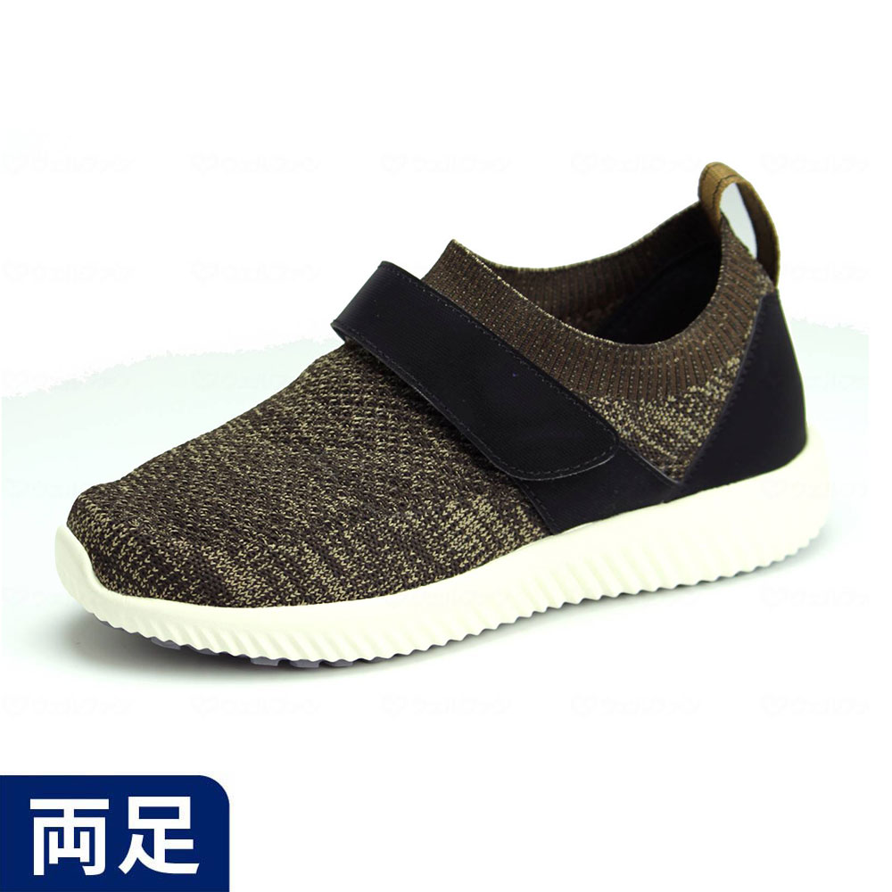 【父の日クーポン最大10%OFF】SaiSai FootMechanics WG110 ストレッチニットワンベルトスニーカー