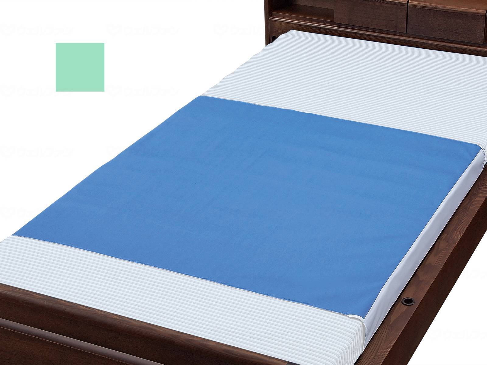 臨時】お徳用デニム防水シーツ2枚組（標準ﾀｲﾌﾟ） // ﾚｷﾞｭﾗｰ/袋 ｜ 排泄