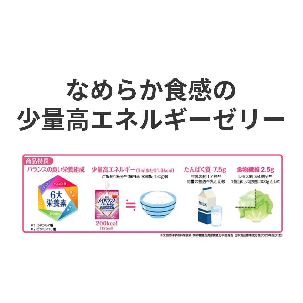 明治 メイバランスソフトJelly 1個
