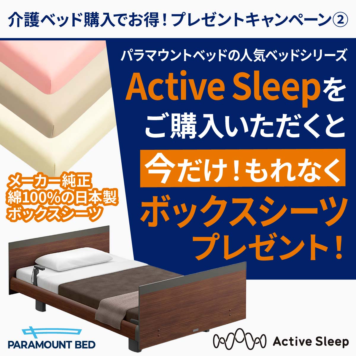 組立設置費無料】Active Sleep BED モデルC（3M）SDアナライザ無_A