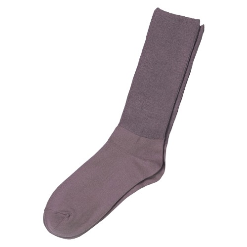 紳士 ふくらはぎ楽らくソックス（綿混） 3足セット ミドルグレー