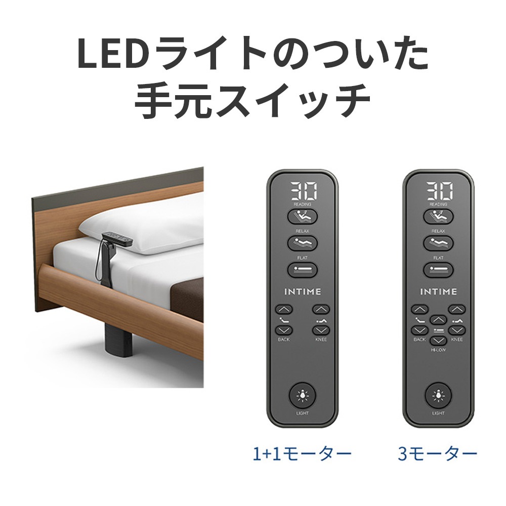 【組立設置費無料】Active Sleep BED モデルC（1+1M）SDアナライザ無_Aタイプスクエア ダークウォールナット