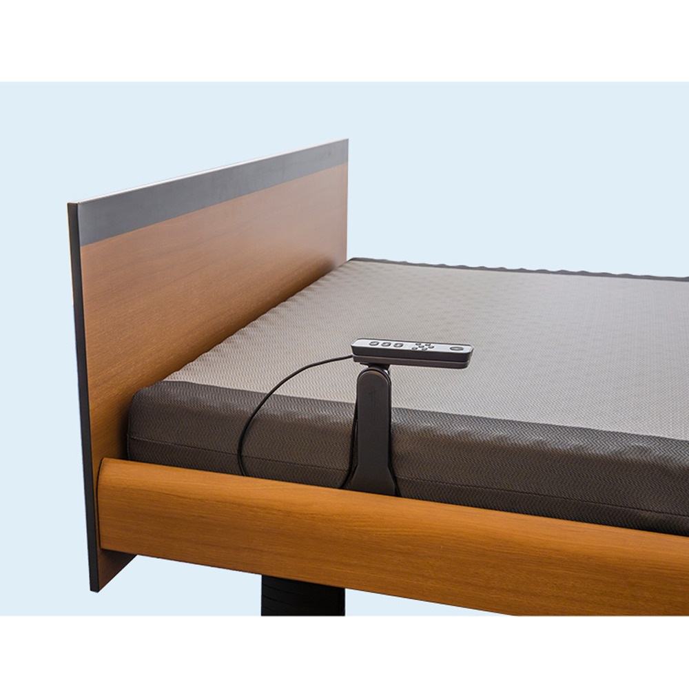 【組立設置費無料】Active Sleep BED モデルC（1+1M）SDアナライザ無_Aタイプスクエア ダークウォールナット