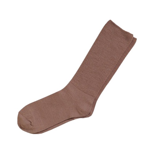 【父の日クーポン最大10%OFF】紳士 ふくらはぎ楽らくソックス（毛混） 3足セット モカ
