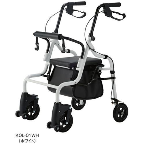 【母の日クーポン対象】スルーン歩行車コエル ホワイト