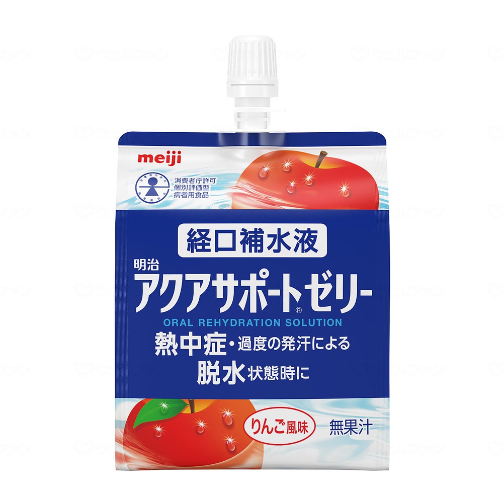 明治 アクアサポートゼリー 1ケース（24個） ｜ 防災グッズ,熱中症対策