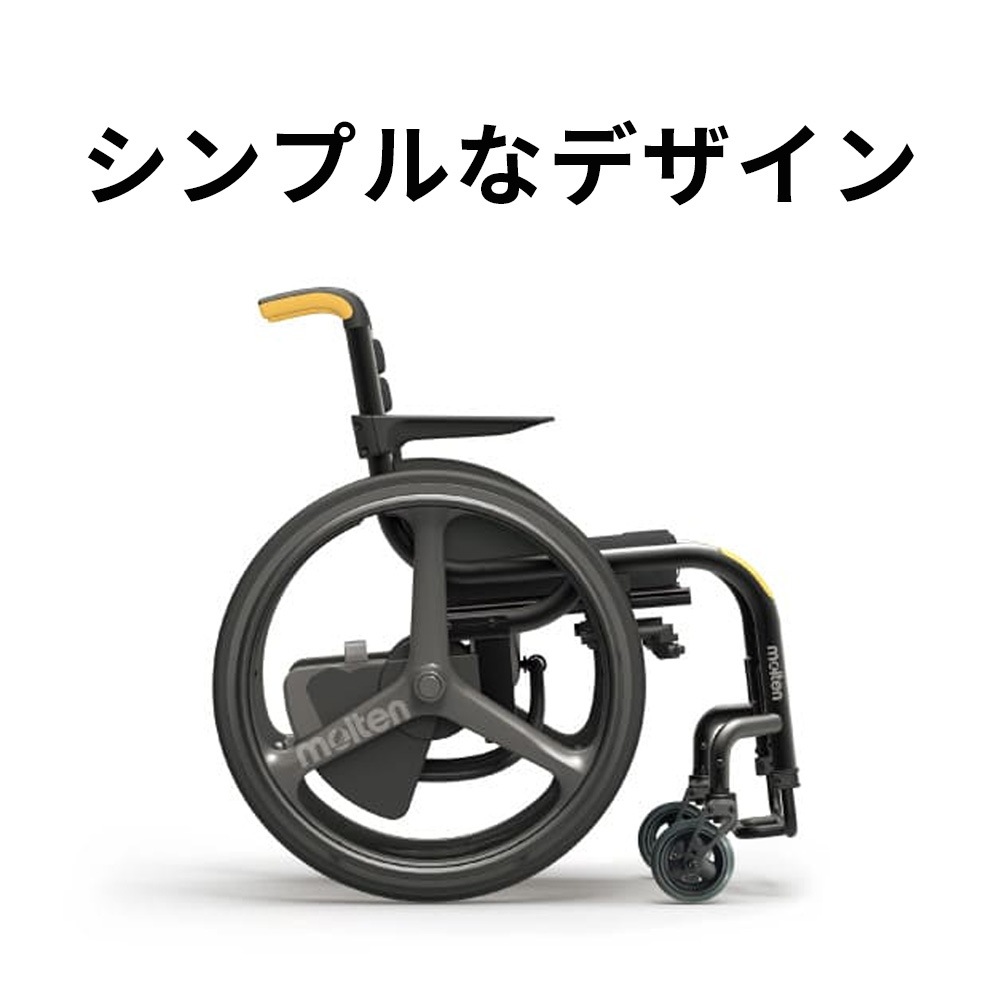 車椅子(手押しのみ、自走機能なし) 母の日クーポン対象】自走式車椅子RW-50 背折れ・ノーパンク仕様 座幅