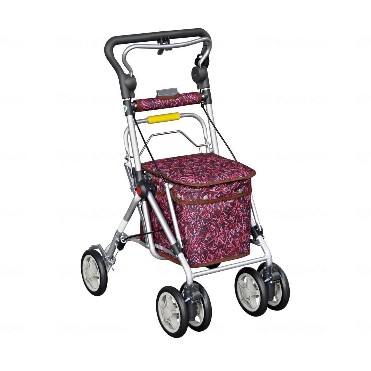 スイートIII ダークワイン ｜ シルバーカー・歩行器,シルバーカー