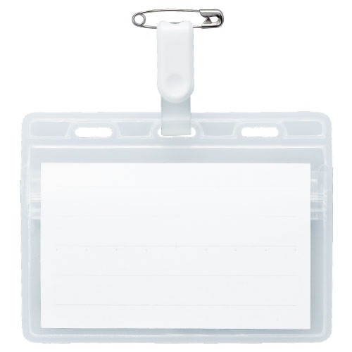 カラータッグ名札NF-653-W 白｜ウェア・ナースグッズ,ナースグッズ