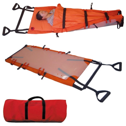 多目的医療用緊急ストレッチャー 軽量ストレッチャー昇降式・担架固定型 TY225DB 日進医療器（直送品