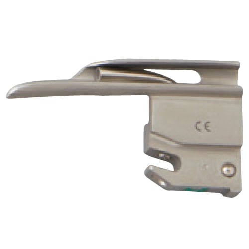 喉頭鏡 美品 ケース付き ファイバー式喉頭鏡 ミラー型ブレード No