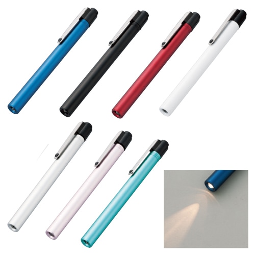 アルカプッシュライトLED ノック式｜診察・処置,ペンライト