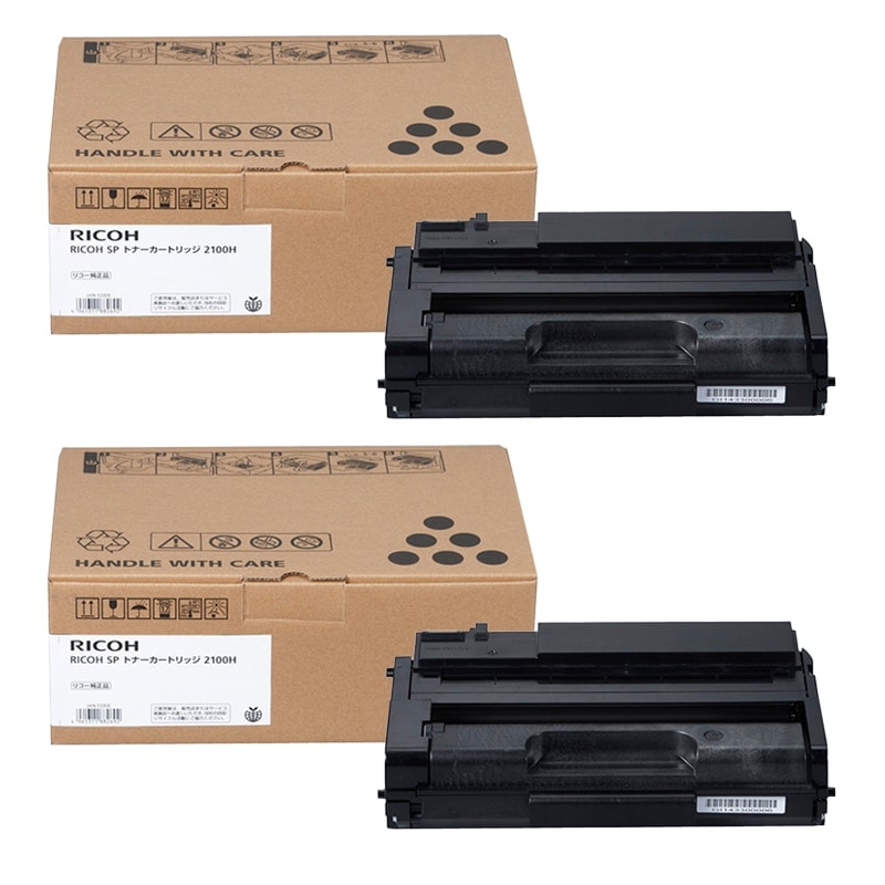RICOH SP トナーカートリッジ 2100H（大容量2本セット）リコー 純正 トナー|RICOH 大容量SPトナーカートリッジ 2100H|RICOH（リコー） トナー