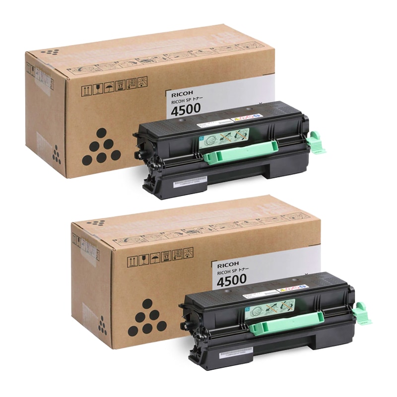 RICOH SP トナー 4500（中容量2本セット）リコー 純正 トナーカートリッジ|RICOH SP 中容量トナー 4500|RICOH（リコー） トナー
