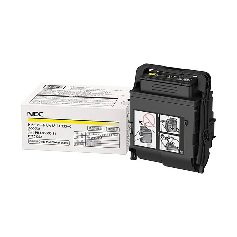 PR-L9560C-11（イエロー）純正 トナーカートリッジ NEC エヌイーシー|トナーカートリッジ PR-L9560C-11（イエロー）|NEC（エヌイーシー） トナー