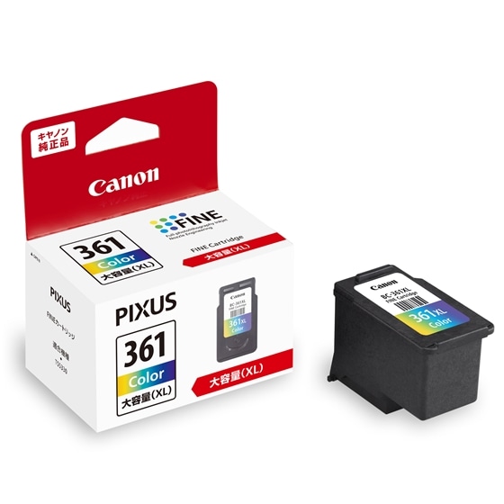 �ڸĿ��������Բġ�BC-361XL 3�����顼�������̡� ���� ���󥯥����ȥ�å� Canon ����Υ� FINE�����ȥ�å�������Բġ�