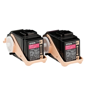 LPC3T33MPV（マゼンタ・Mサイズ・2本パック）環境推進トナー 純正