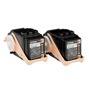 EPSON LPC3T18CP V シアン Mサイズ 2本パック メーカー廃番】LPC3T18KP（大容量ブラック・Mサイズ・2本パック）ET