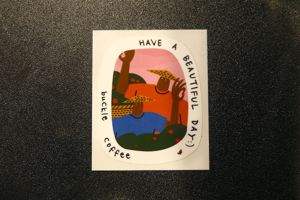 BUCKLE COFFEE オリジナルステッカー（全3種）