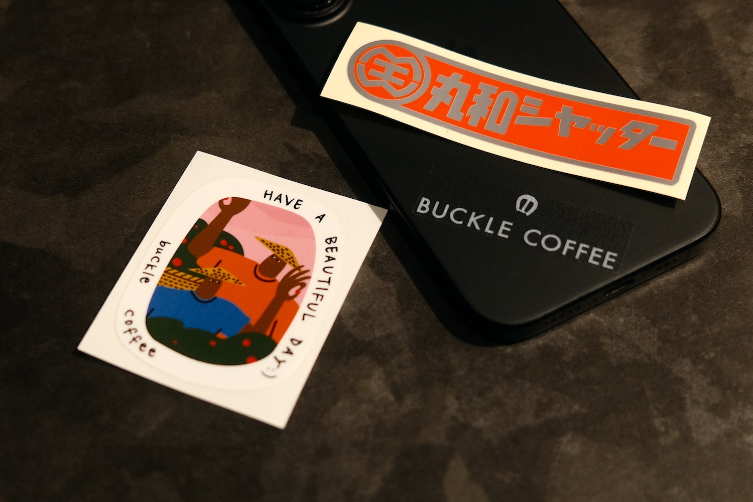 BUCKLE COFFEE オリジナルステッカー（全3種）