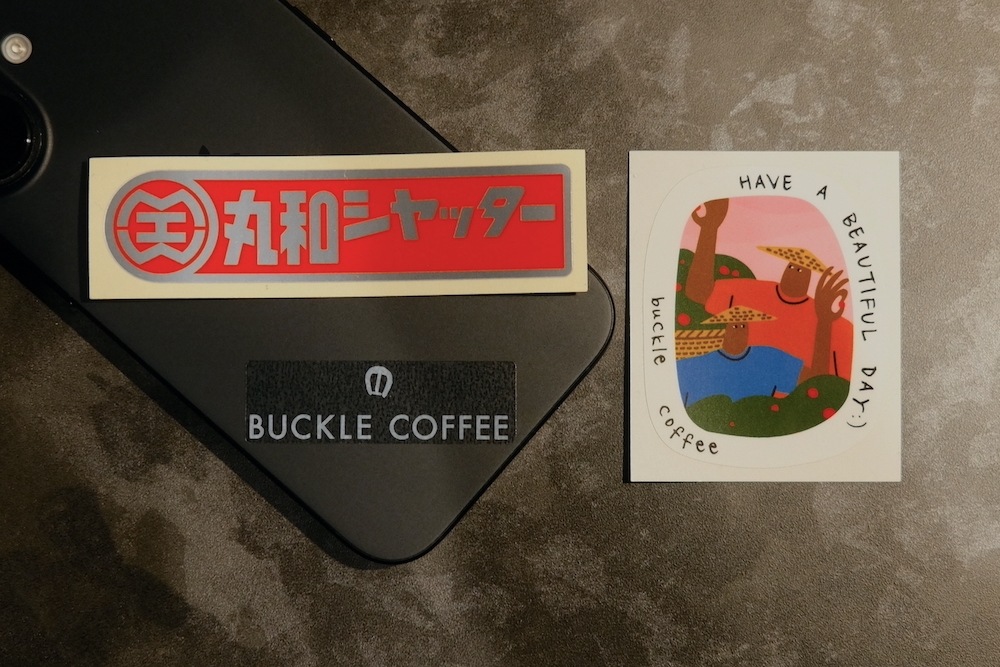 BUCKLE COFFEE オリジナルステッカー（全3種）