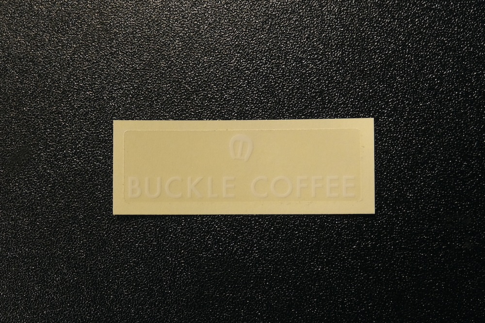 BUCKLE COFFEE オリジナルステッカー（全3種）