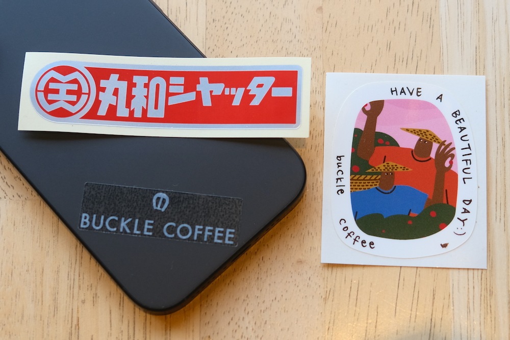 BUCKLE COFFEE オリジナルステッカー（全3種）