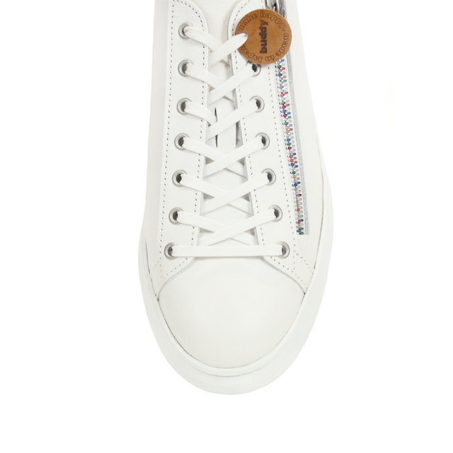 Bull Terrier Low Smooth Chubby Zip Premium White