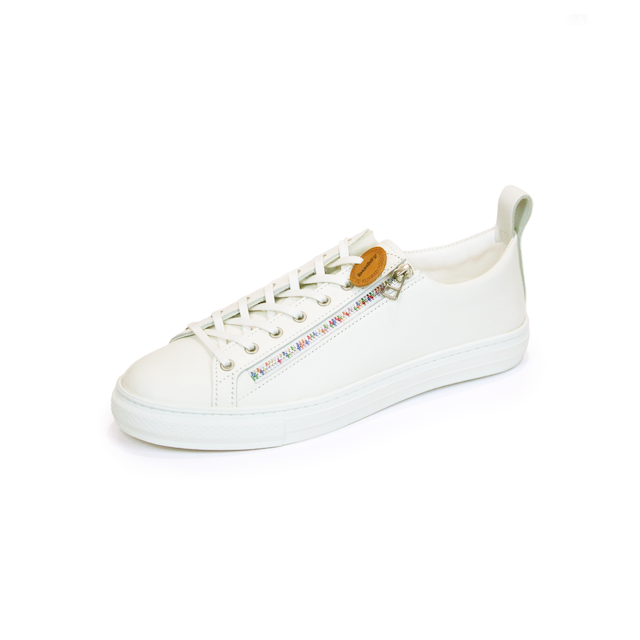 Bull Terrier Low Smooth Chubby Zip Premium White