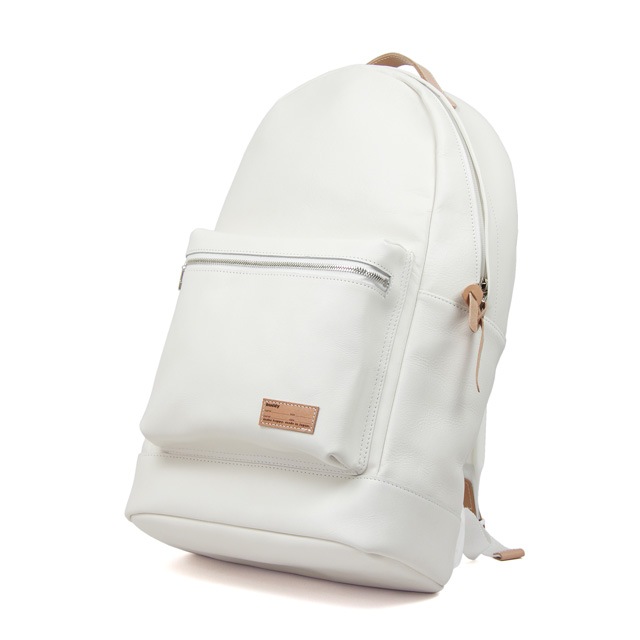 Fang Backpack Smooth Leather White