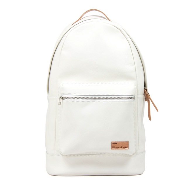 Fang Backpack Smooth Leather White