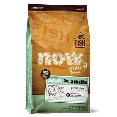 新鮮な食材 ナウフレッシュ グレインフリー スモールブリード フィッシュアダルト 800g ドッグフード NOW FRESH Grain Free【小型犬/ドッグフード/魚】